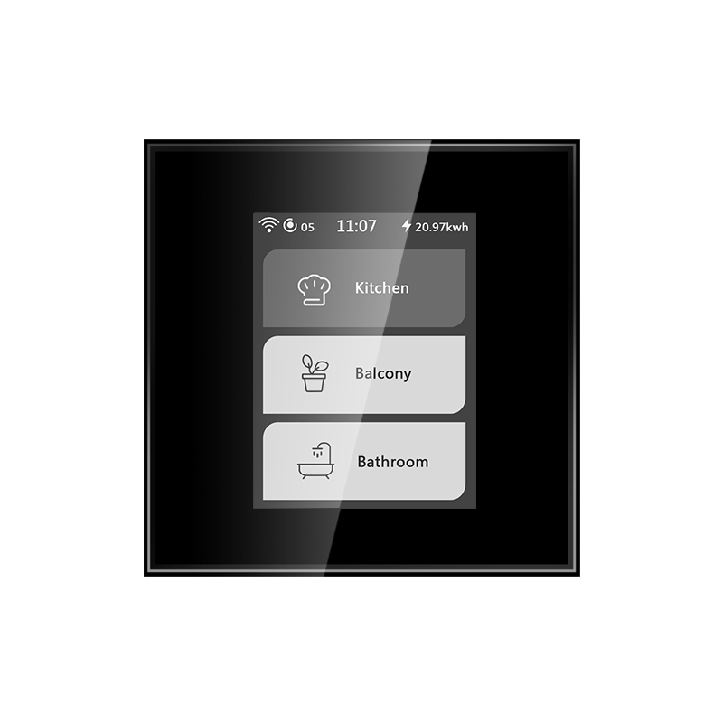 Smart LCD switch 3 gang_code slcd