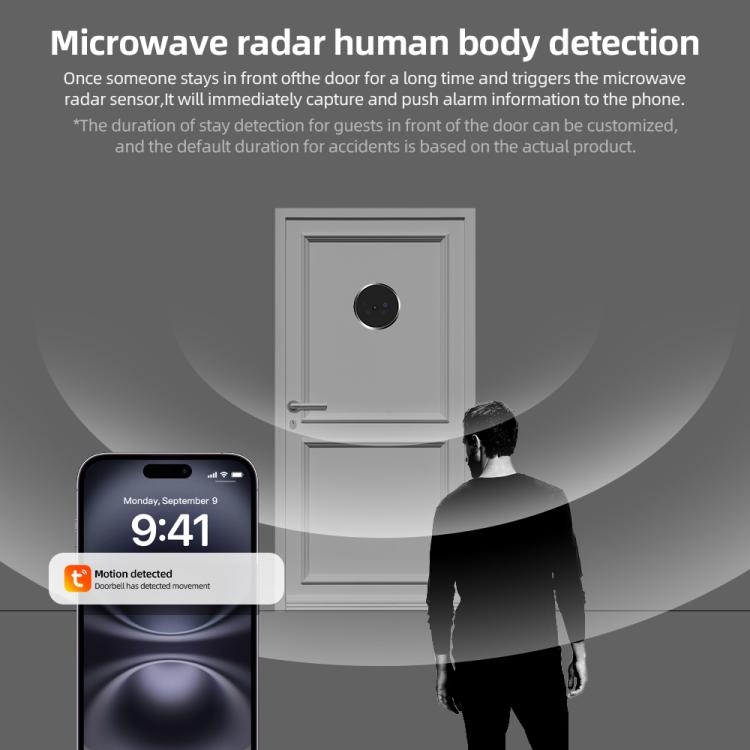 LCD ​Door Viewer Camera Smart ​Peephole Camera PD9_CODE: PD9