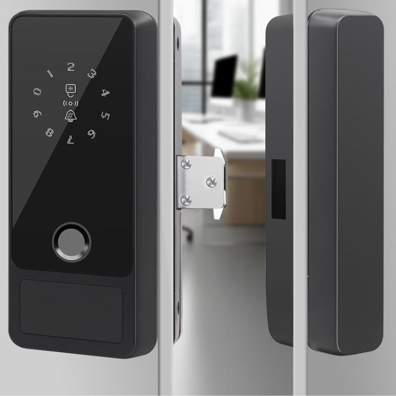 Unlock Methods: Fingerprint | Card | Password | Mechanical Key | Tuya Wi-Fi App Code- GK18