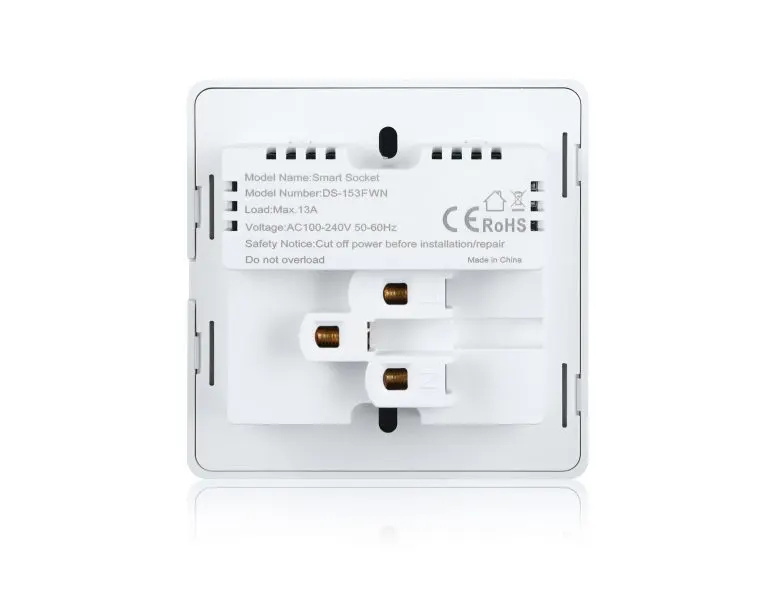 SMART SOCKET WITH Type C-USB PORTS_Code: 5P-UC