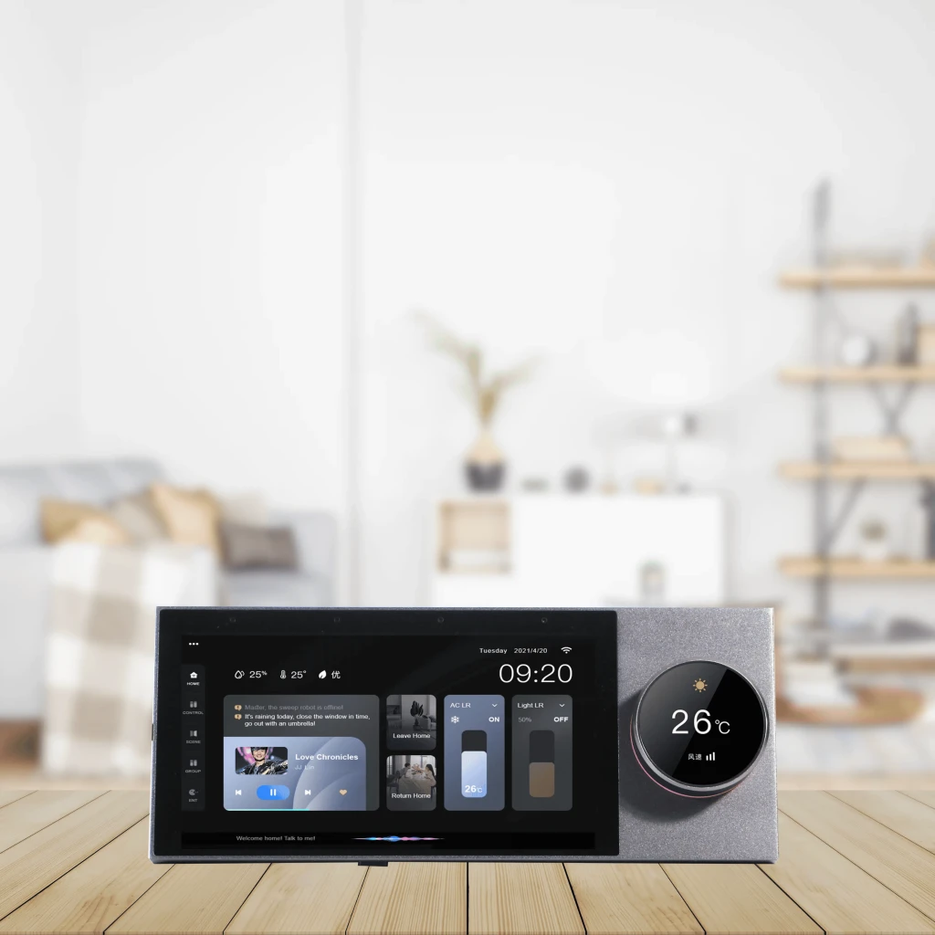 6inch WiFi Wall Amplifier and Tuya Zigbee Gateway Control Panel