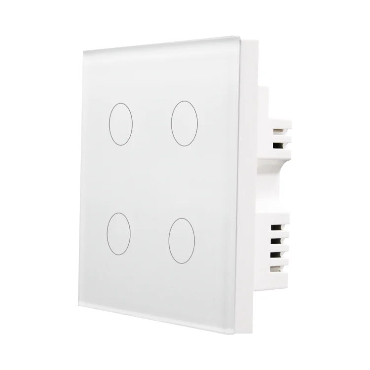 Wifi Smart 4 gang Touch switch_Code:ss4g
