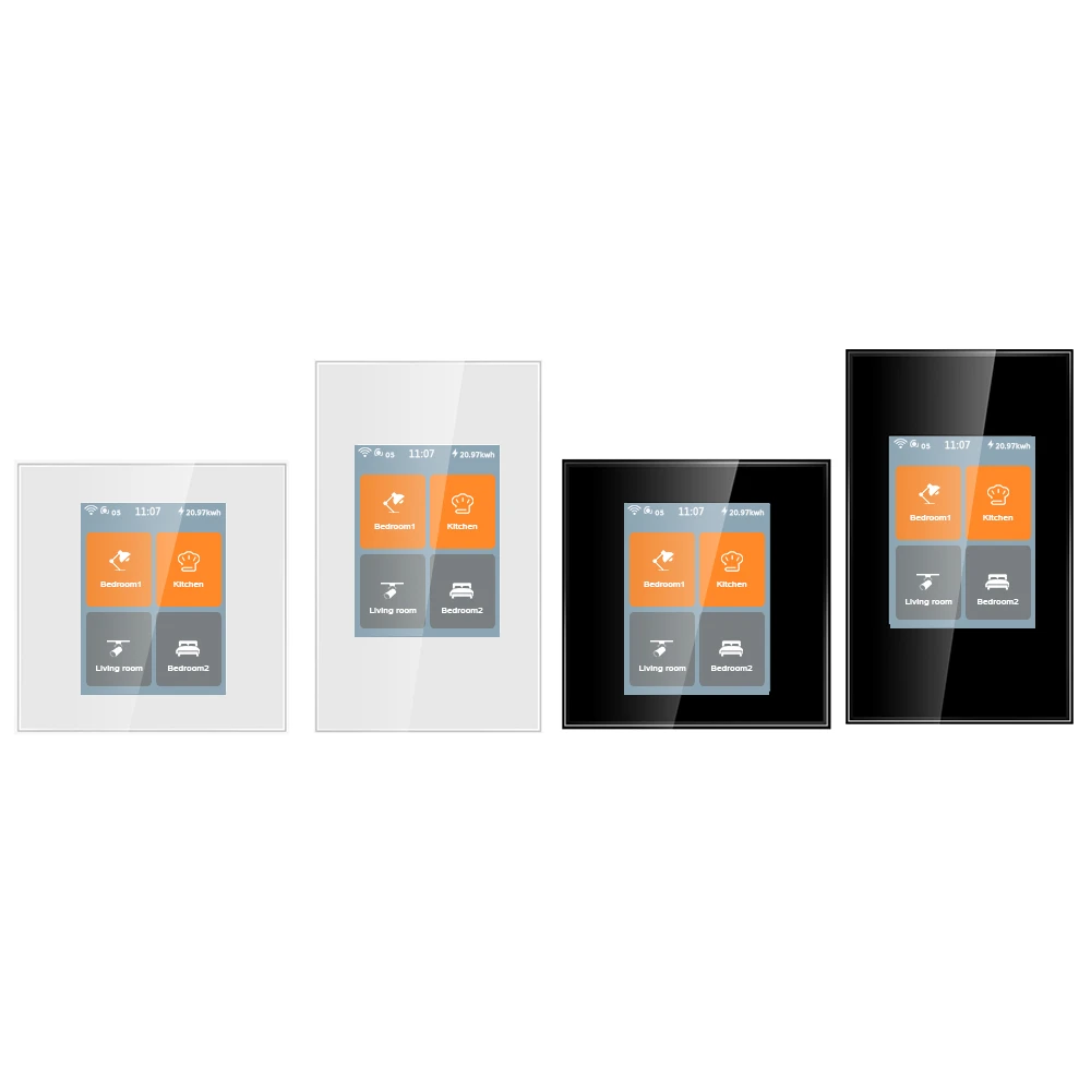 Smart LCD switch 4 gang_code_ lcd4