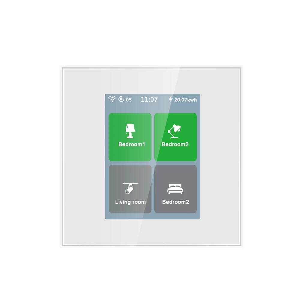 Smart LCD switch 4 gang_code_ lcd4