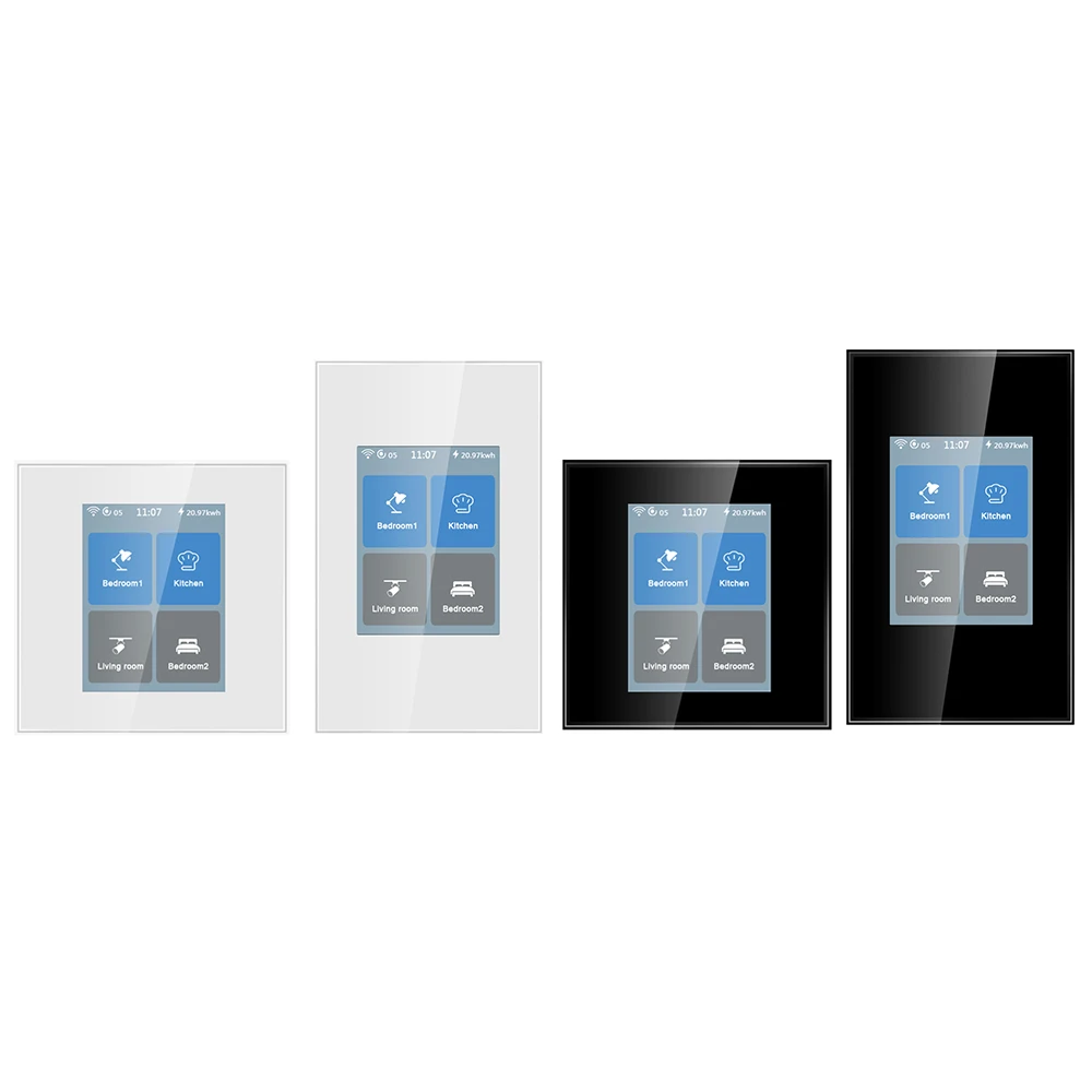 Smart LCD switch 4 gang_code_ lcd4