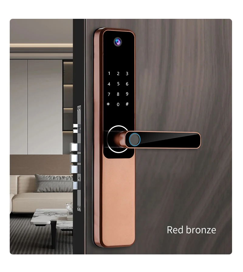 Smart Door Lock- M1 Pro with Camara_Code_M1-Pro