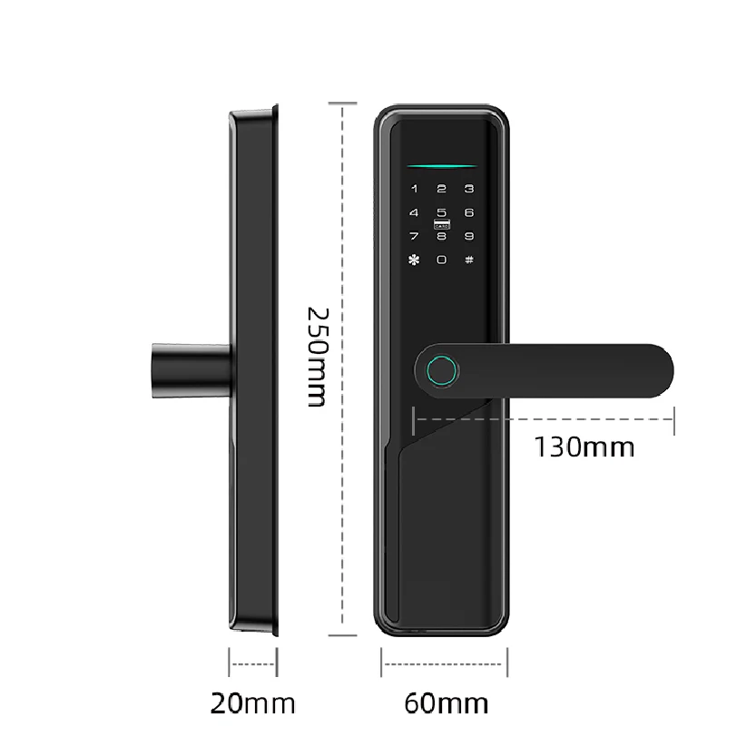 WIFI Smart Tuya Door Lock X12_code: DL12