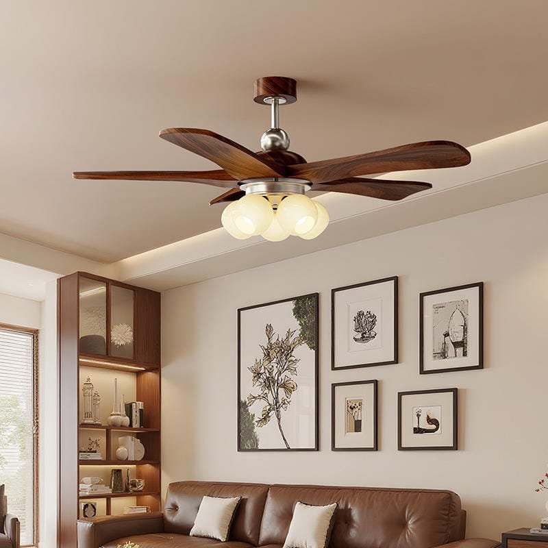 INNOVATE Retro French Ceiling Fan Light