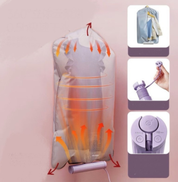 Portable Electric Clothes & Shoe Dryer – Compact Laundry Dryer, Space-Saving, Quick Drying