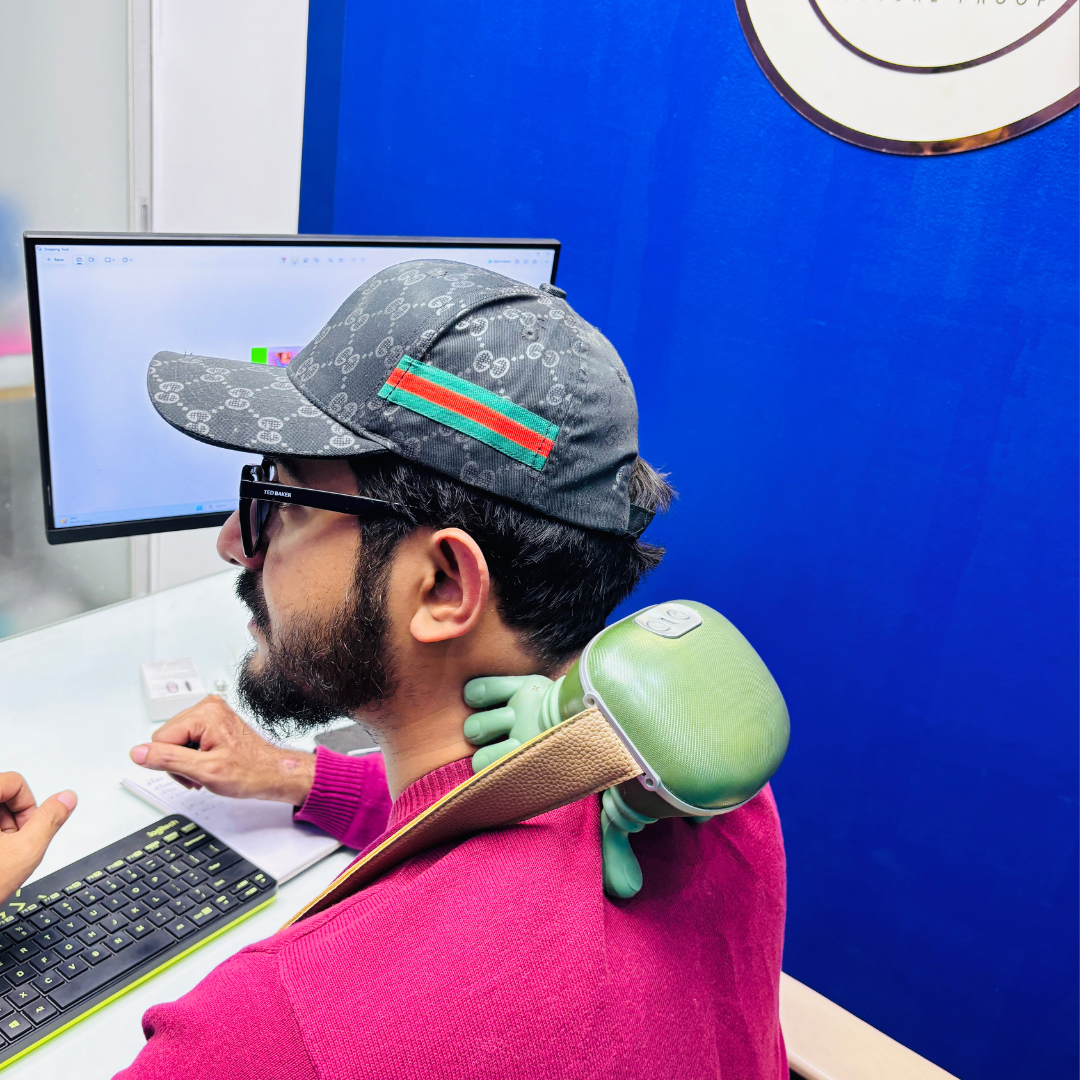 Robotic Neck Massager & Cervical Massager for Pain Relief