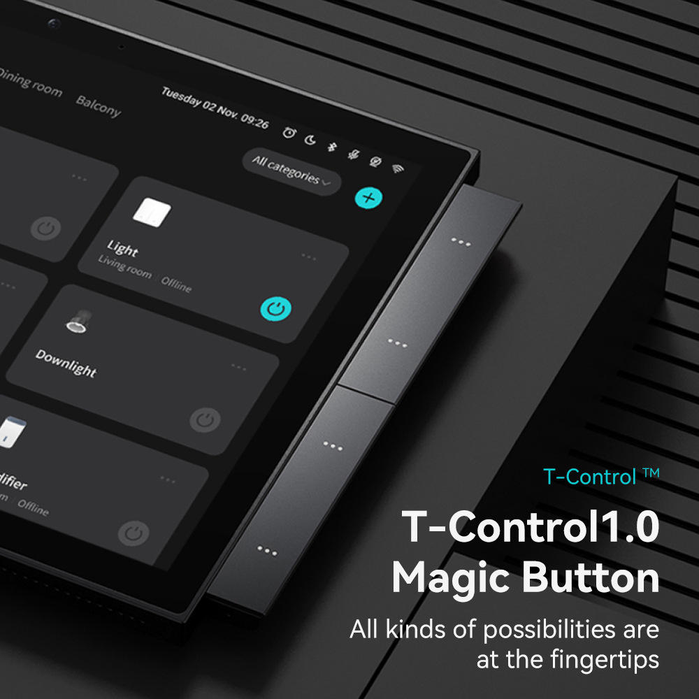 10 Inch Smart Central Controls Alexa Built-in EU UK US Standard Zigbee Gateway Touch Screen Tuya Smart Home System Control Panel code: 416
