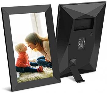 7 Inch Frameo Digital Photo Frame WIFI Digital Picture Frame Smart Electronic Image Album Bulit-in 16GB for Gift Giving_CODE: DPF