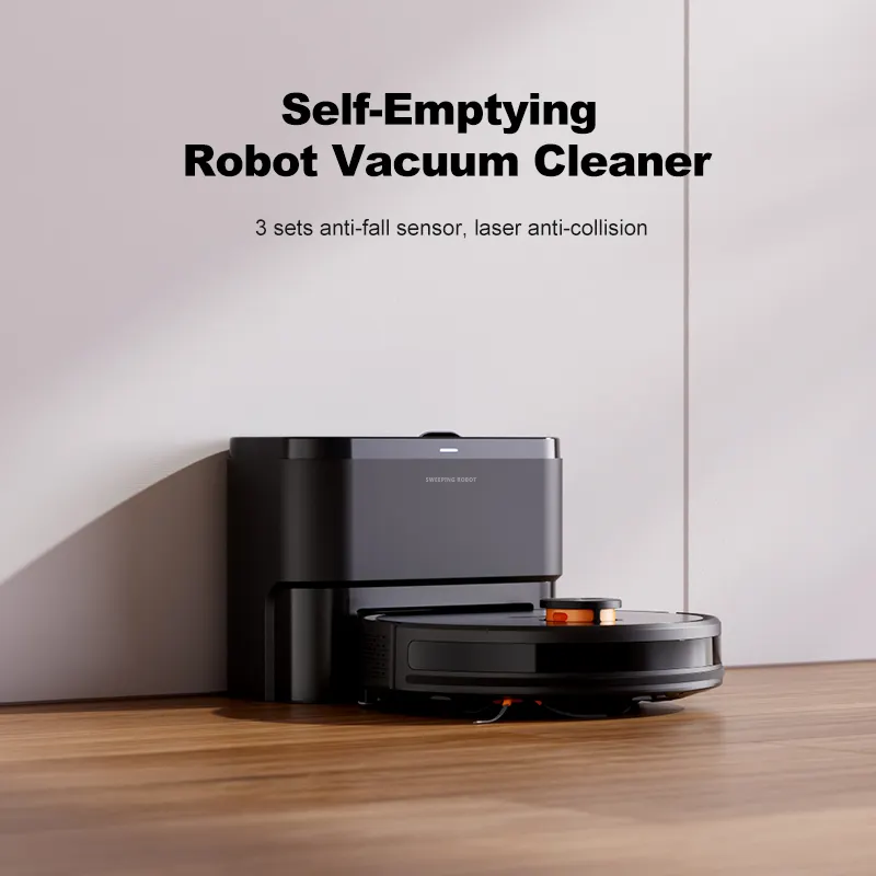 X8D New Arrives Visual-SLAM Navigation Robot Vacuum Cleaner With Self-emptying Dustbin Auto Dust Collector Robot Vacuum