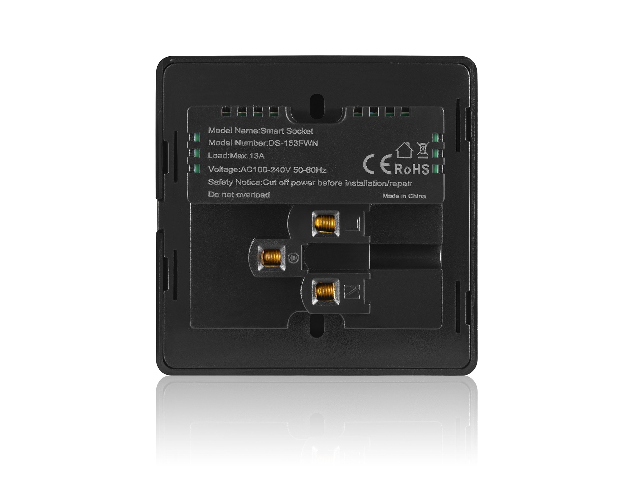 SMART SOCKET WITH Type C-USB PORTS