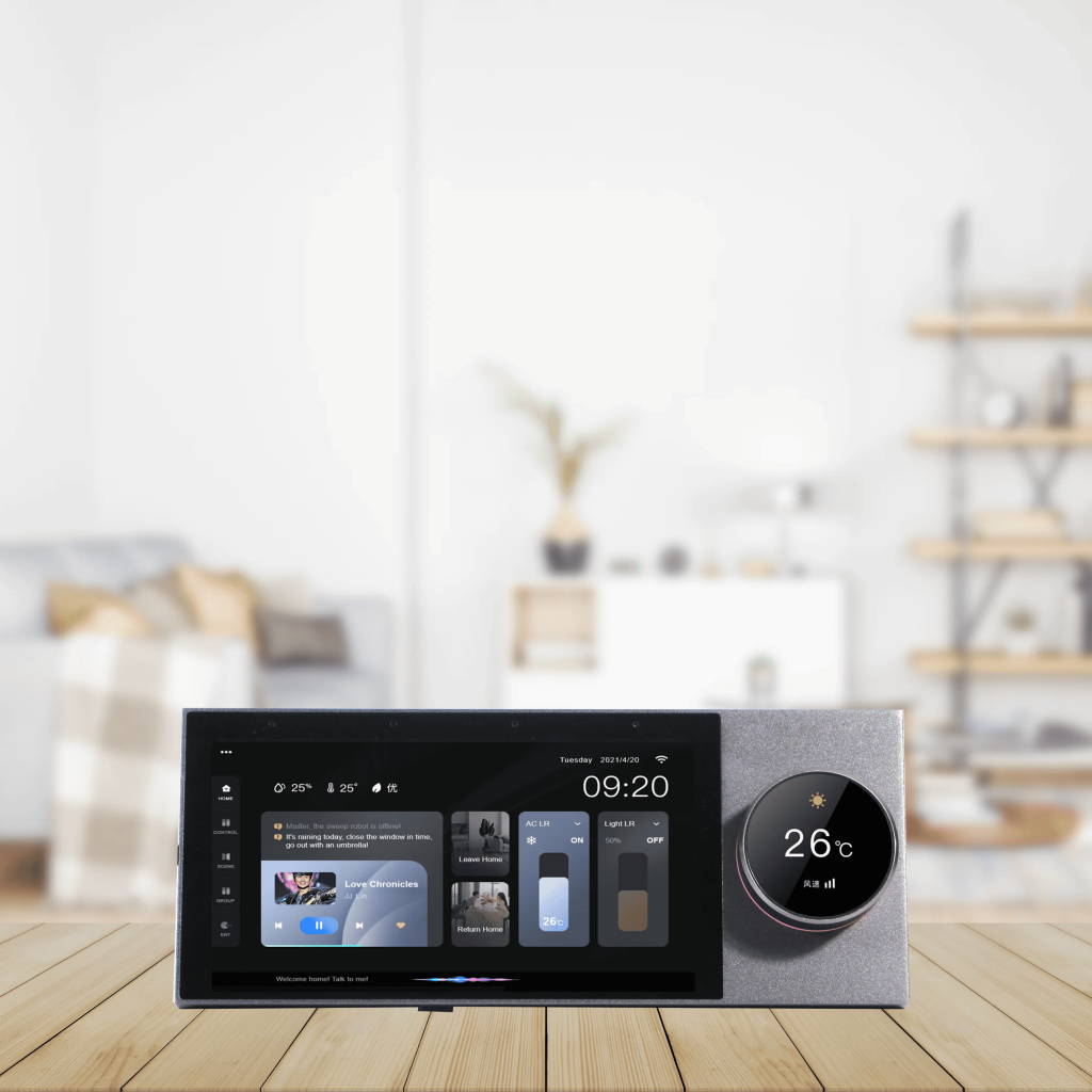 6inch WiFi Wall Amplifier and Tuya Zigbee Gateway Control Panel