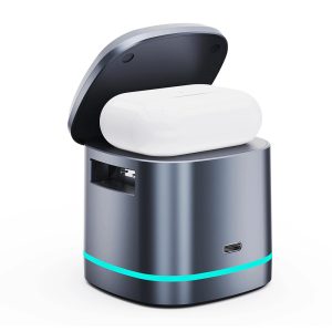 New Arrivals Geometric Magnetic Wireless Charging 15W 3 in 1 Wireless Charger 15w for I Phone 16 ipod Charger Code : W030