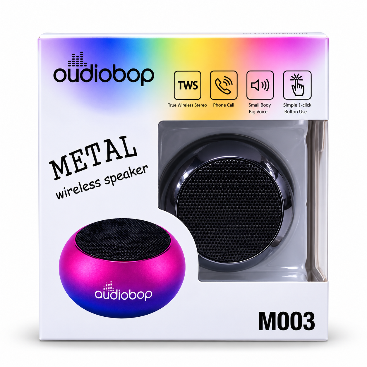 Retro Style High Quality Wireless Portable Speaker Creative Small Speaker for Home and Outdoor Use