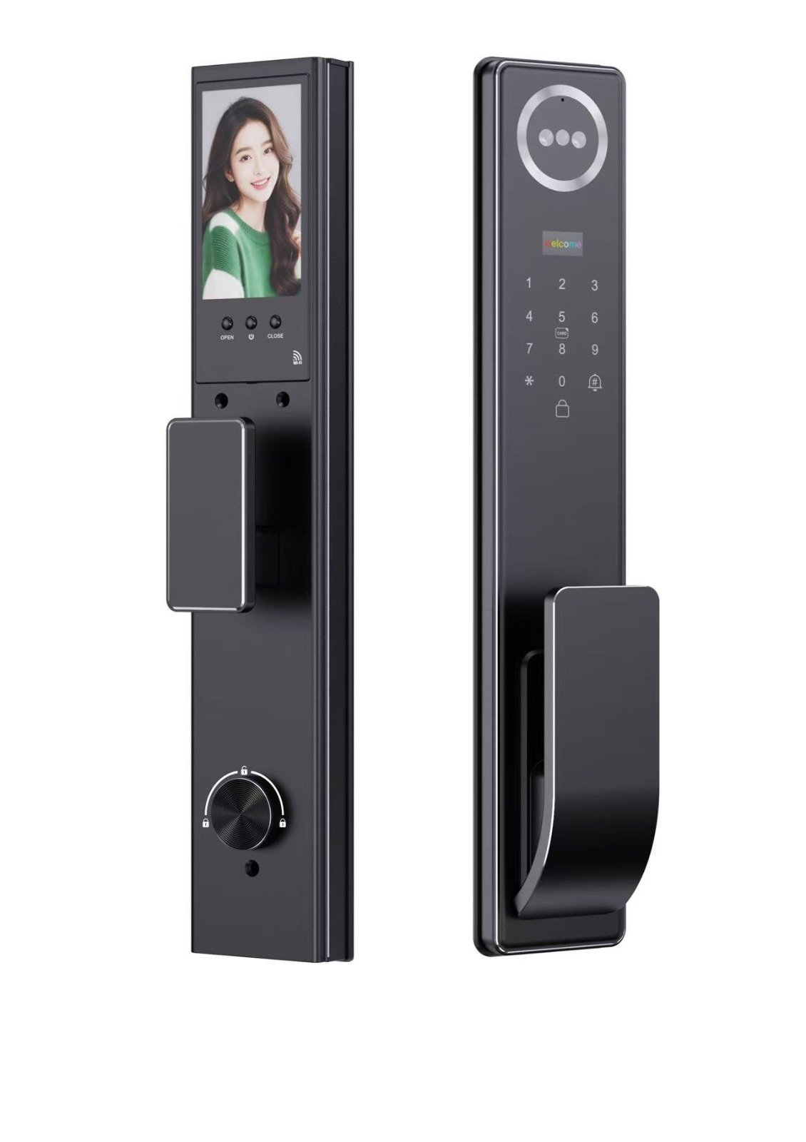 INNOVATE CN08 Smart Door Lock with Face Recognition & Video Intercom