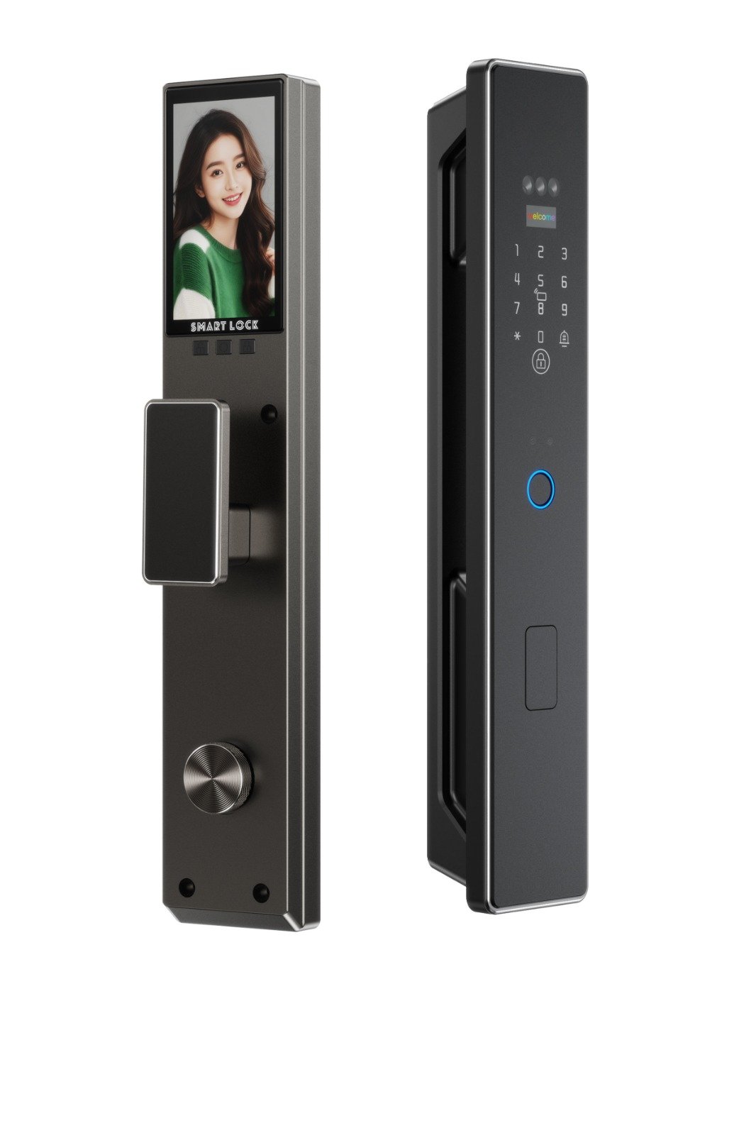 INNOVATE C32 Smart Door Lock with Face Recognition & Video Intercom