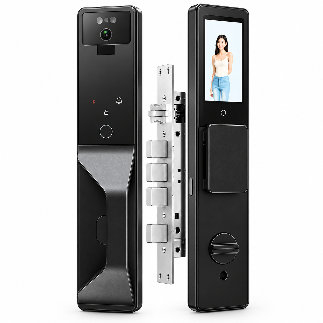 INNOVATE C949 Smart Door Lock – Advanced Smart Security with Dual Battery Backup