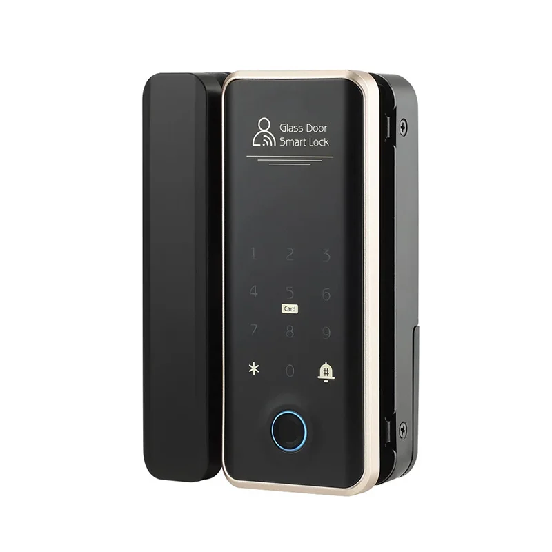 Tuya Smart Finger Print Lock for Office Glass Door A7_code: DLA7
