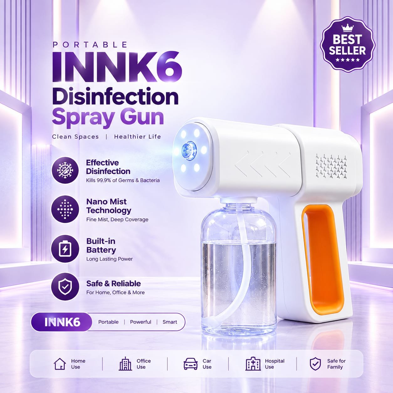 Disinfection Spray Gun INNK6
