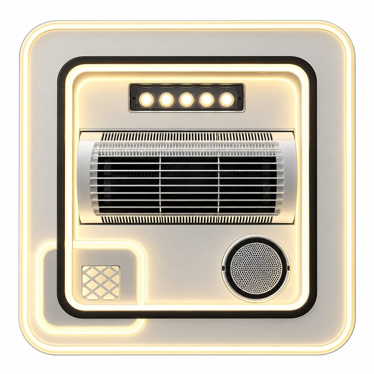 Bladeless Ceiling Fan & Light (AF012 Mini Music)