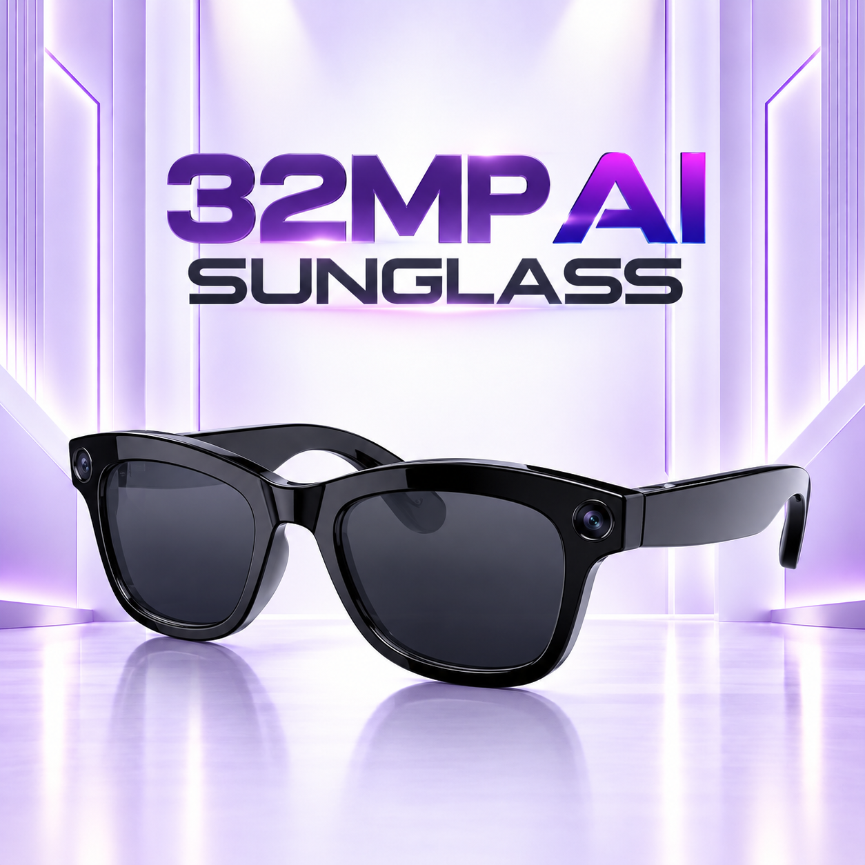 Smart Glasses CY03 with AI Camera.
