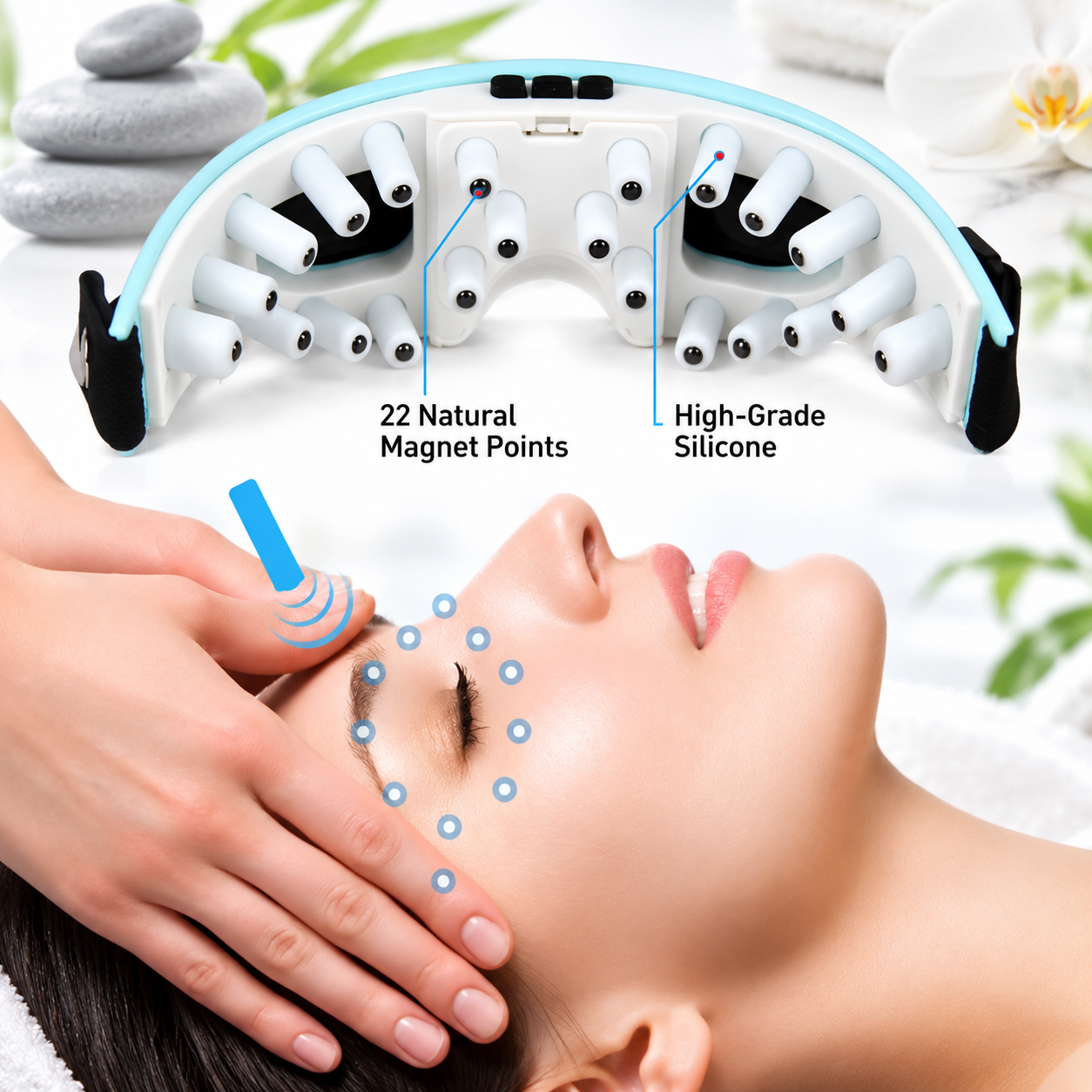 Electric Eye Massager for Kids & Adults | Air Pressure & Vibration Eye Relaxation Device