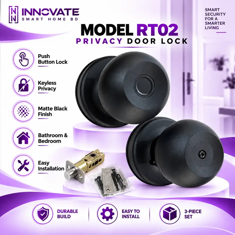 Unlock way :Fingerprint/tuya bluetooth app/key 60-70mm single tongue-RT02