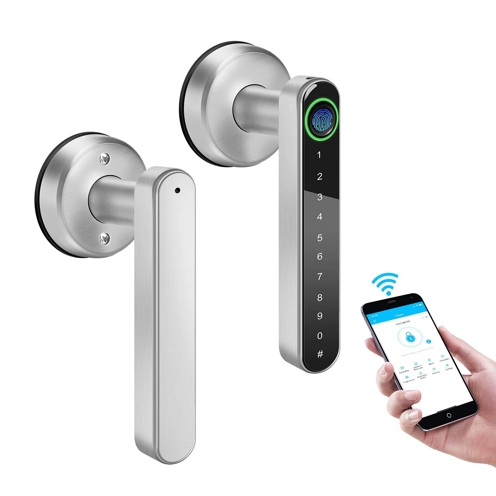 Tuya/TT C30 Smart Fingerprint Door Lock – Keyless Entry & App Control CODE: HC30